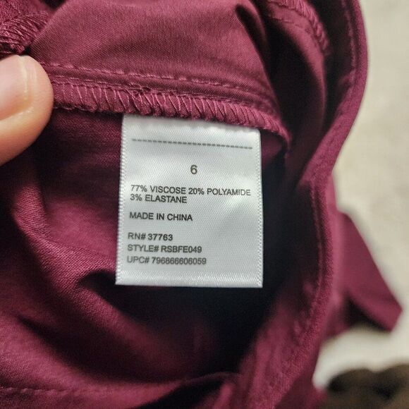 Rafaella Women's Pull-On Belt Loops Functional Pockets Stretch Ankle Pant NWT - Picture 8 of 8